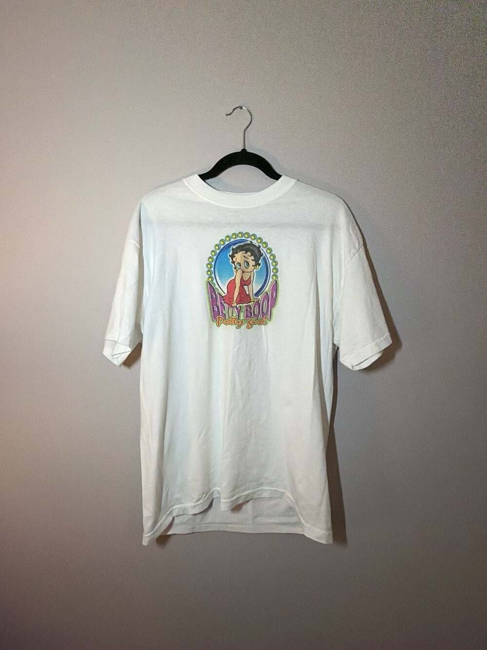 Vintage Hanes Betty Boop Pretty Girl Graphic T-Shirt Size Large